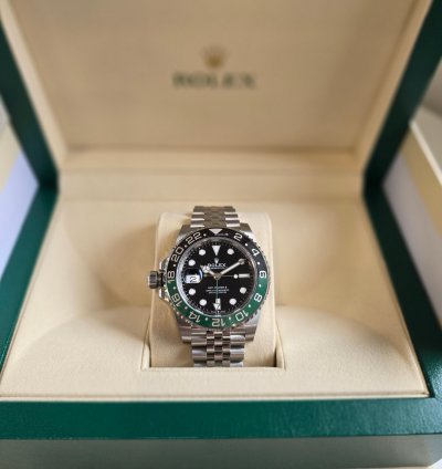 Rolex Gmt-master Ii Sprite Jubliee Bnib Full Set