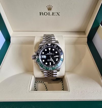Rolex Gmt-master Ii Sprite Jubliee Bnib Full Set