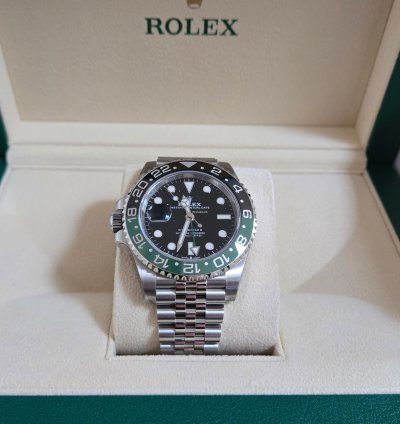 Rolex Gmt-master Ii Sprite New 02 2025 Unworn Full Set