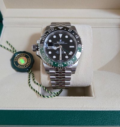 Rolex Gmt-master Ii Sprite New 02 2025 Unworn Full Set