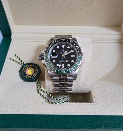 Rolex Gmt-master Ii Sprite New 02 2025 Unworn Full Set