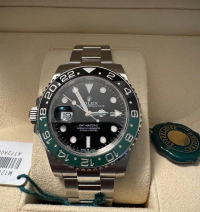 Rolex Gmt-master Ii Sprite Sprite Nos Con Pellicole