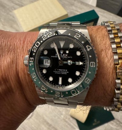 Rolex Gmt-master Ii Sprite Sprite Nos Con Pellicole