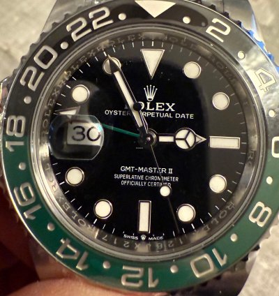 Rolex Gmt-master Ii Sprite Sprite Nos Con Pellicole