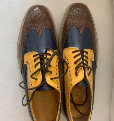 Runway Wingtip Platform Creeper Brogues Espadrilles
