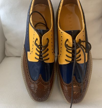 Runway Wingtip Platform Creeper Brogues Espadrilles