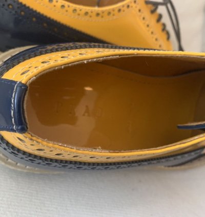 Runway Wingtip Platform Creeper Brogues Espadrilles