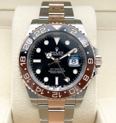 Rolex Gmt-master Ii Stainless Steal Everrose Gold 2025 01