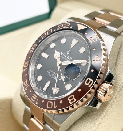 Rolex Gmt-master Ii Stainless Steal Everrose Gold 2025 01