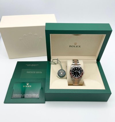 Rolex Gmt-master Ii Stainless Steal Everrose Gold 2025 01
