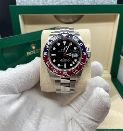 Rolex Gmt-master Ii Stainless Steel Pepsi 2024 126710blro