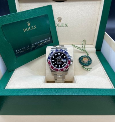 Rolex Gmt-master Ii Stainless Steel Pepsi 2024 126710blro