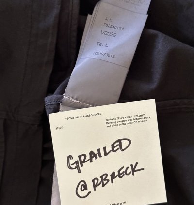 Supreme Stone Island Cotton Cordura Shell Jacket - Black