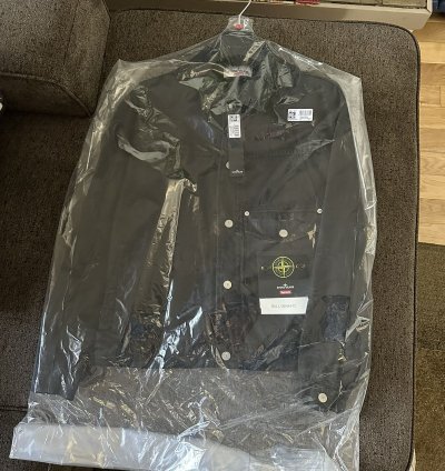 Supreme Stone Island Denim Trucker Jacket