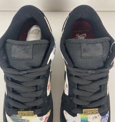 Sb Dunk Low Og Qs Supreme Rammellzee Black 2023 Fd8778-001