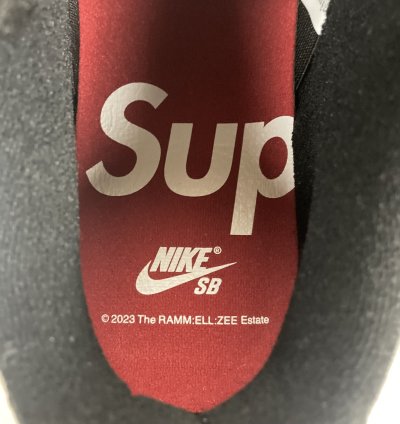Sb Dunk Low Og Qs Supreme Rammellzee Black 2023 Fd8778-001