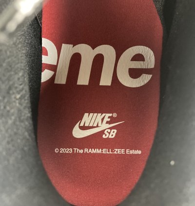 Sb Dunk Low Og Qs Supreme Rammellzee Black 2023 Fd8778-001