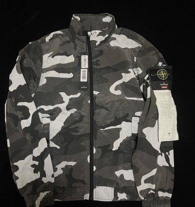 Supreme Stone Island Fw16 Track Jacket Snow Camo Small Size