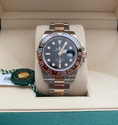 Rolex Gmt-master Ii Steel Rose Gold Gmt-master Ii Root Beer 2024 Brand Nee Unworn Box Papers 126711chnr