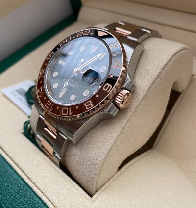 Rolex Gmt-master Ii Steel Rose Gold Gmt-master Ii Root Beer 2024 Brand Nee Unworn Box Papers 126711chnr