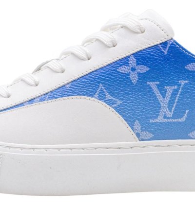 Send Offers - Louis Vuitton Blue Cloud Monogram Sneakers