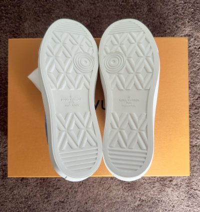 Send Offers - Louis Vuitton Blue Cloud Monogram Sneakers