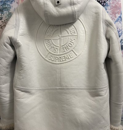 Supreme Stone Island Hand Painted Jacket