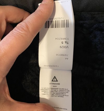 Supreme Stone Island Hand-painted Shearling Jacket Fw20