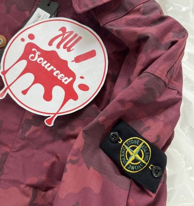 Supreme Stone Island Ice Camo Ripstop Jacket