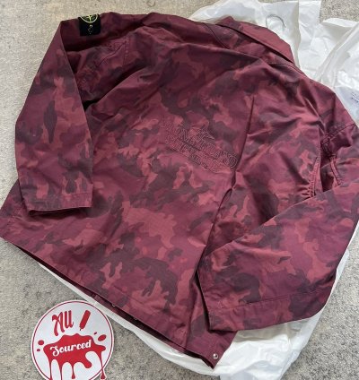 Supreme Stone Island Ice Camo Ripstop Jacket