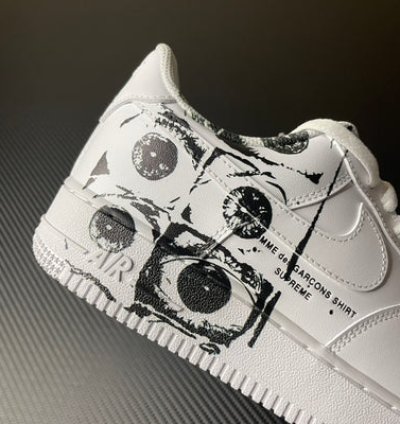 Nike Air Force 1 Low Supreme Comme Des Garcons Shirt