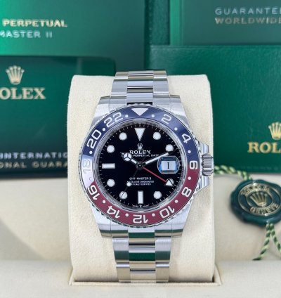 Rolex Gmt-master Ii Unworn 2025 Gmt-master Ii Pepsi Oyster 126710blro-0002 Complete