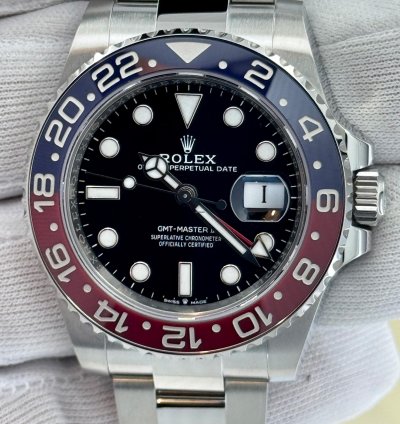 Rolex Gmt-master Ii Unworn 2025 Gmt-master Ii Pepsi Oyster 126710blro-0002 Complete