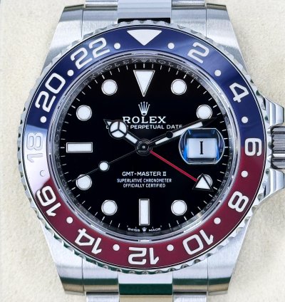 Rolex Gmt-master Ii Unworn 2025 Gmt-master Ii Pepsi Oyster 126710blro-0002 Complete