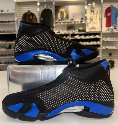 Size 12 - Nike Air Jordan 14 Retro Supreme Black 2019