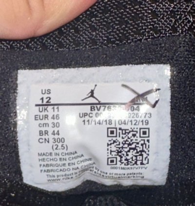 Size 12 - Nike Air Jordan 14 Retro Supreme Black 2019