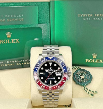 Rolex Gmt-master Ii Unworn 2025 Pepsi Jubilee 126710blro 2025