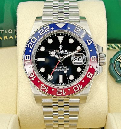Rolex Gmt-master Ii Unworn 2025 Pepsi Jubilee 126710blro 2025