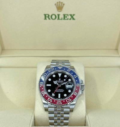 Rolex Gmt-master Ii Unworn 2025 Pepsi Jubilee 126710blro 2025