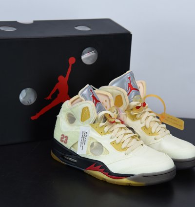 Nike Air Jordan 5 Retro Off-white Sail