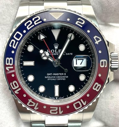 Rolex Gmt-master Ii Unworn Gmt-master Ii 40mm Pepsi Oyster Bracelet 126710blro Box Papers 2025