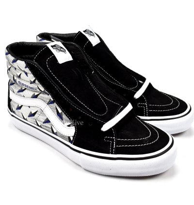 Sk8 Hi Pro Diamond Plate Black Ds