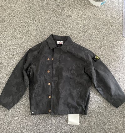 Supreme Stone Island Reactive Ice Camo Ripstop Jacket