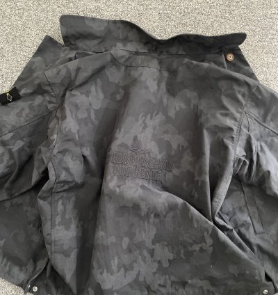 Supreme Stone Island Reactive Ice Camo Ripstop Jacket