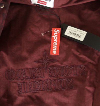 Supreme Stone Island Reactive Ice Camo Ripstop Jacket