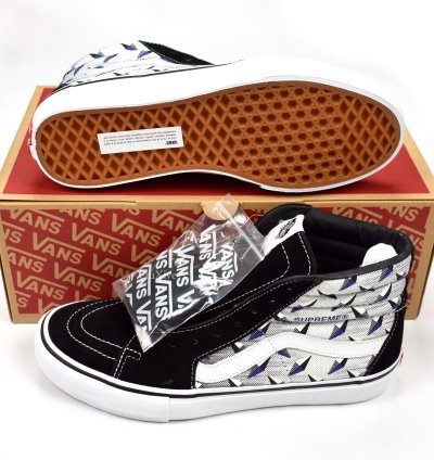 Sk8 Hi Pro Diamond Plate Black Ds