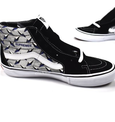 Sk8 Hi Pro Diamond Plate Black Ds
