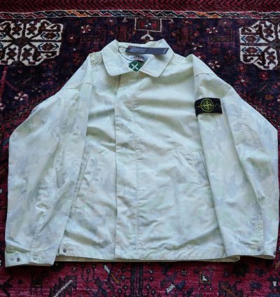 Supreme Stone Island Reflective Ice Camp Ripstop Jacket