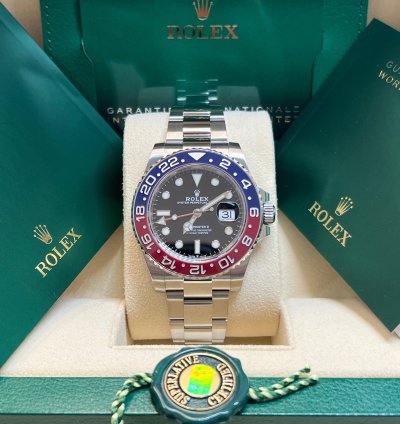 Rolex Gmt-master Ii Unworn Gmt-master Ii Pepsi 126710blro Oyster
