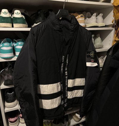 Supreme Stone Island Reversible Down Puffer Jacket